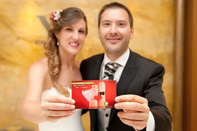 Tarjeta-detalle de Semilla para el Cambio - Semilla para el Cambio regalos solidarios para bodas