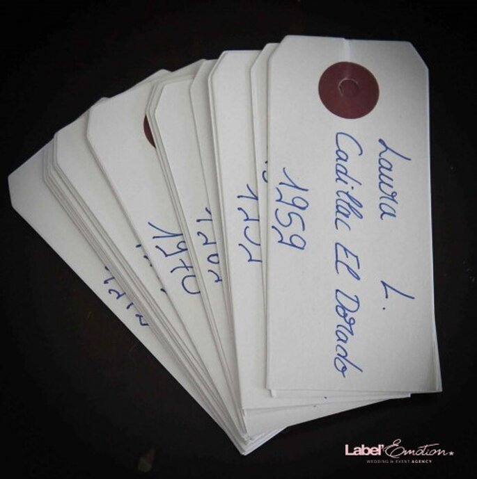 Tuto pour réaliser les Escorts Cards de ton mariage - Label' Emotion