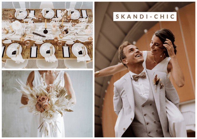 Skandi Chic - Hochzeitskonzept im skandinavischen Stil