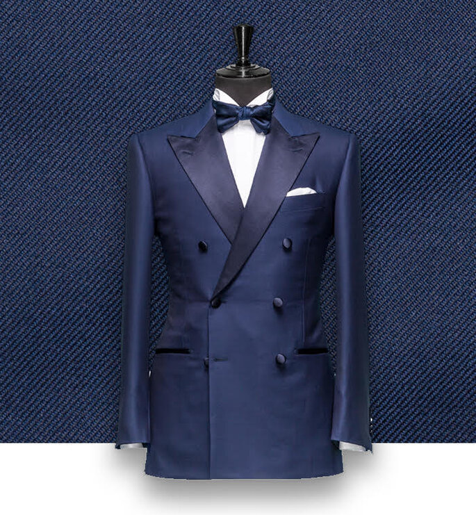 Costume bleu élégant - Costume Privé Paris Sur-Mesure 