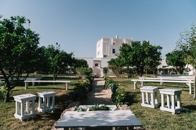 Lieu de réception pour mariage en Italie