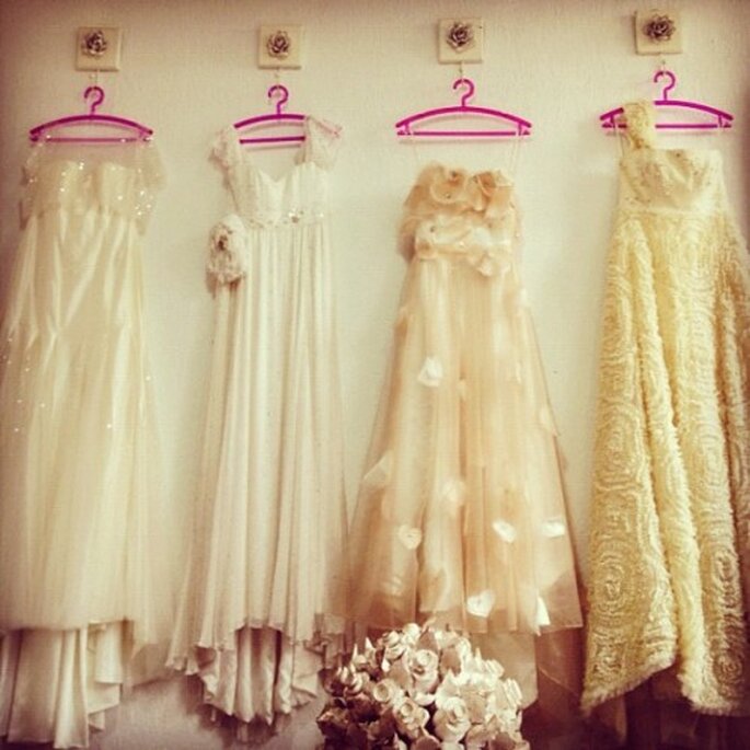 Vestidos de novia publicados en Instagram - Foto @Zankyou_weddings