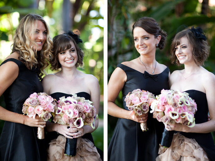 Boda en Beverly Hills al estilo Old Hollywood. Foto: Michael Segal Photography