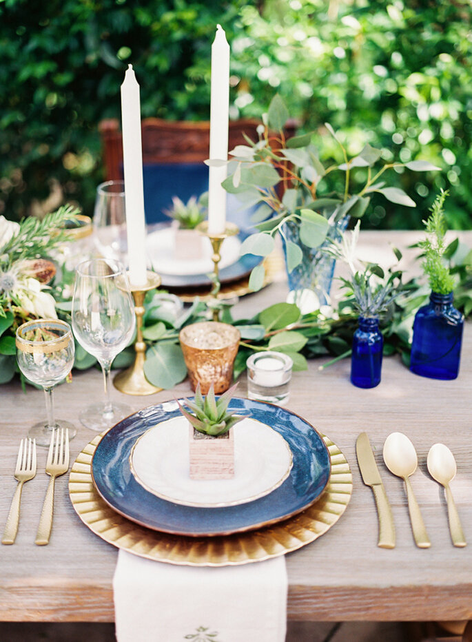 O mise en place perfeito: 5 formas de decorar a sua mesa de casamento