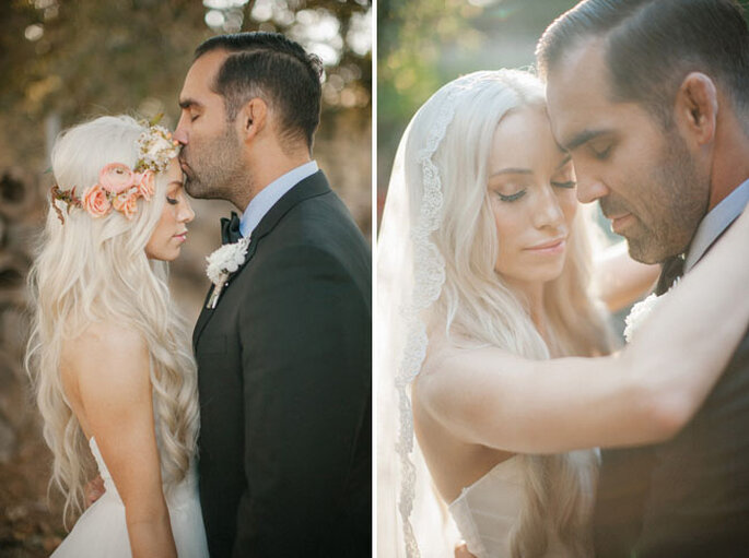 Real Wedding: Romance californiano, decoración preciosa y un toque vintage - Foto Love is a Big Deal