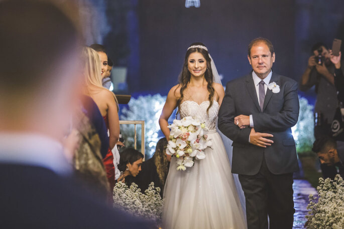 Casamento clássico no castelo