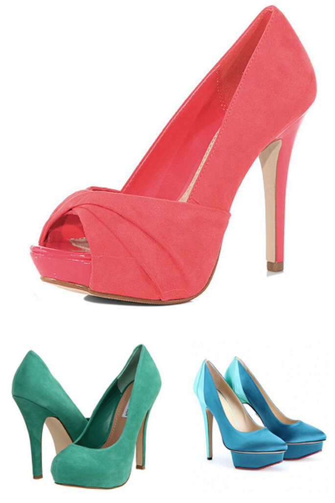 5 tendencias para el 2013 en zapatos de novia - Masako y Charlotte Olympia