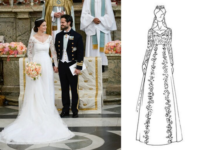 Los vestidos de novia de la realeza europea de los últimos 100 años!