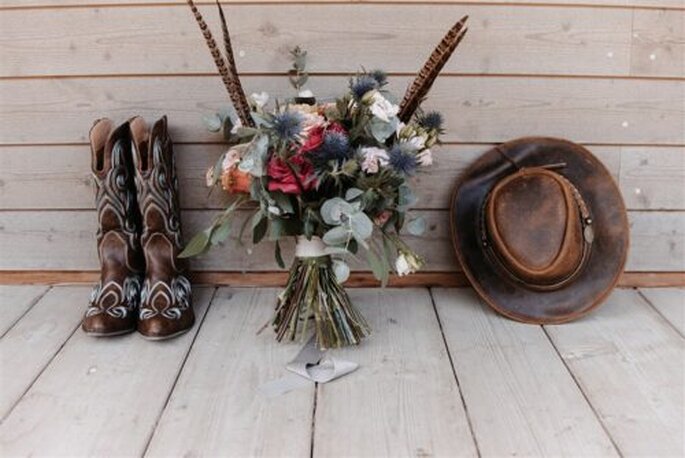 Wild West Wedding Blumen