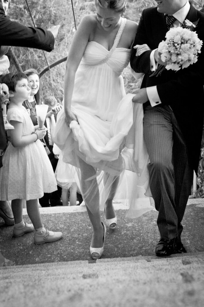 La sortie des mariés : un moment magique ! - Photo : Adrian Tomadin