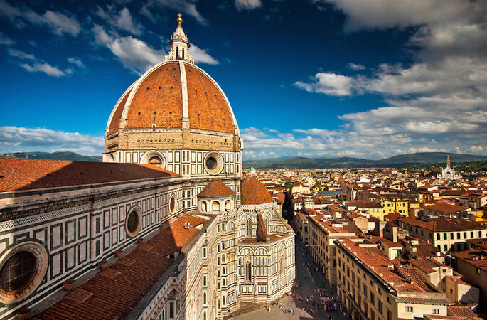 10 de las ciudades más románticas en Italia para tu luna de miel (Florencia) - Shutterstock