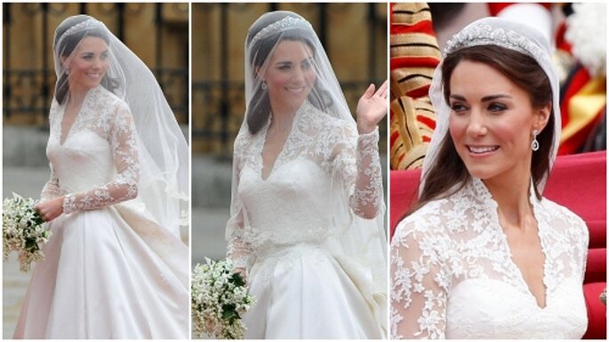 10 vestidos de novia 2012 inspirados en Kate Middleton