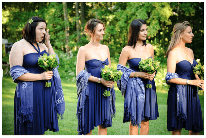 Vestidos para damas de boda en tendencia - Foto Imaginative Studios