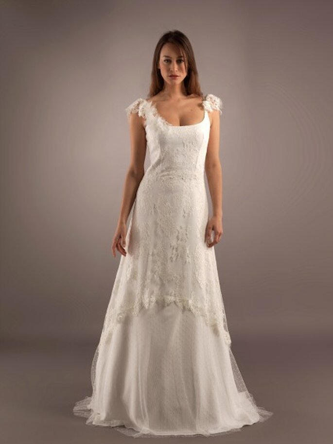 En quel tissu sera votre robe de mariée 2013 ? - Photo : Lambert Créations