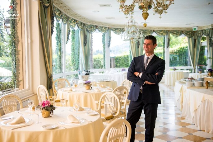 Ivan Quaglia, Sales &amp; Marketing Manager di Villa e Palazzo Aminta.