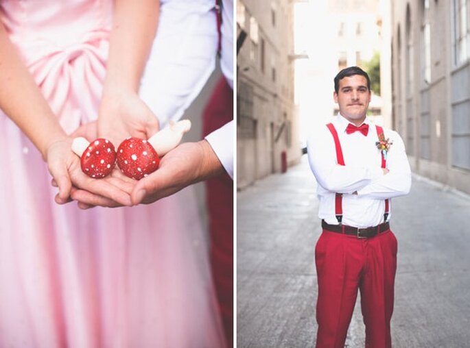 Real Wedding: Una boda inspirada en Mario Bros - Foto Lehua Noelle Photography