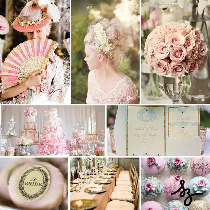 Imágenes vía South Bound Bride, Cake Decorating Network, Candis Floral Creation