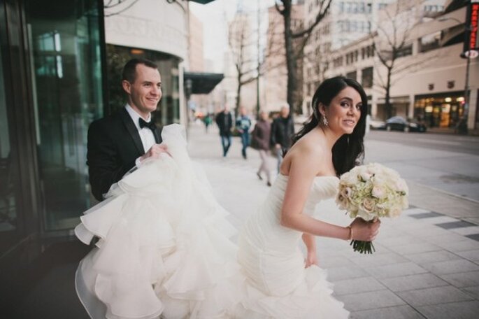 Real Wedding: Una ceremonia en los escenarios cosmopolitas de la ciudad - Foto Carina Skrobecki