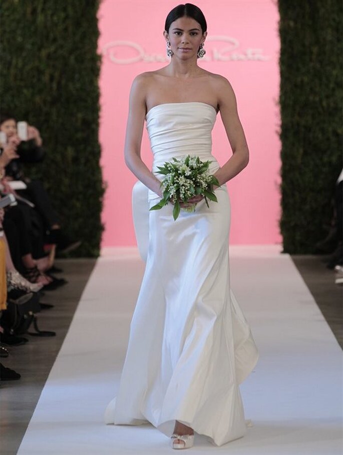 Oscar De La Renta 2015 krótka sukienka na ślub