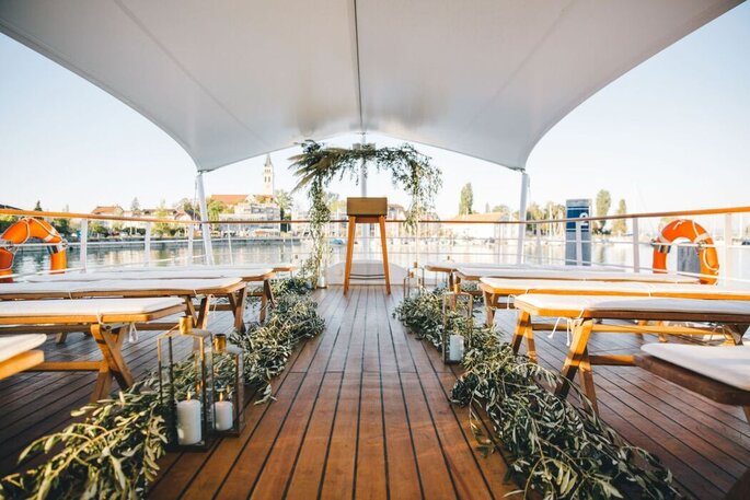 Hochzeit auf dem Schiff, Schweizerische Bodensee-Schifffahrt AG