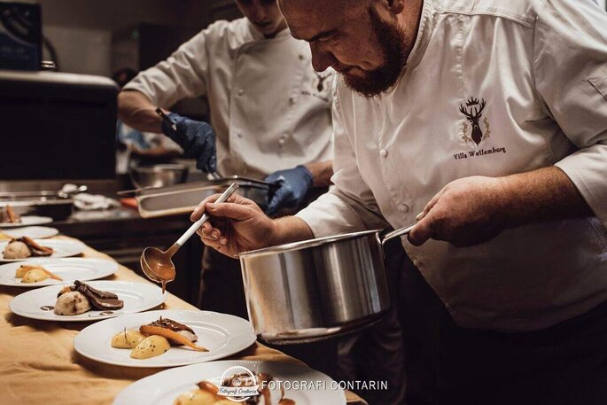 Una cucina di alto livello