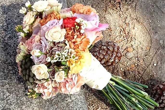 Ramo de novia de diseño. Foto: BQT Inspiring wedding bouquets