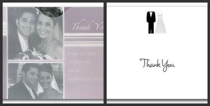 Sorprenda a los invitados a la boda con tarjetas de agradecimiento