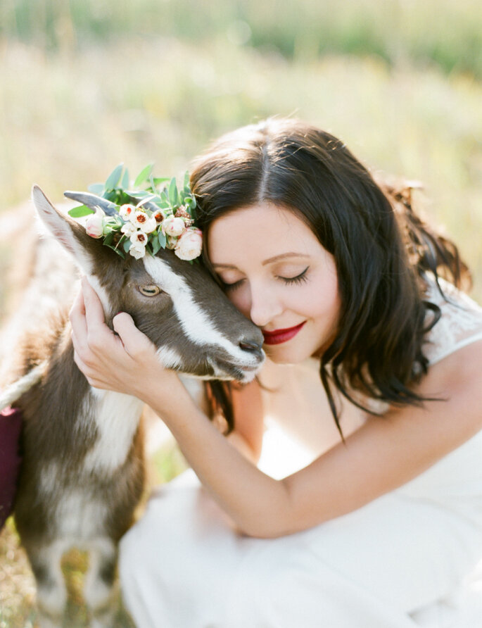 Свадьба и животные Фото: Mария Муницина Агентство: JulyEvent