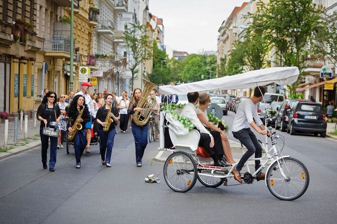 Die mobile Hochzeitsband BrassAppeal