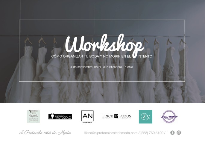 El primer workshop de novias en Puebla 4 de septiembre