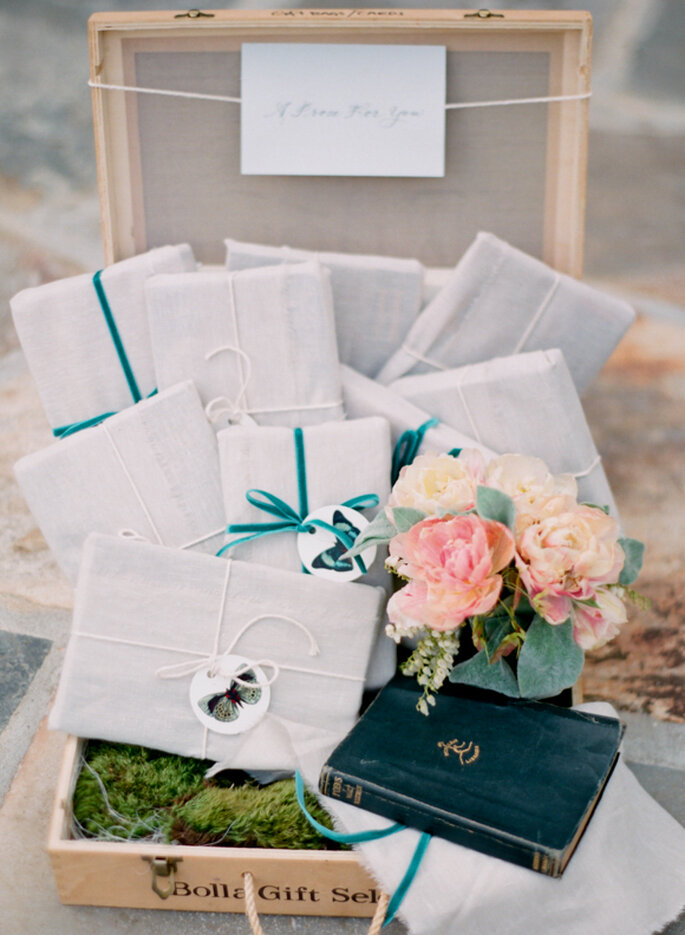 Integra las mariposas en los detalles más lindos de tu boda - Foto Marta Locklear Photography