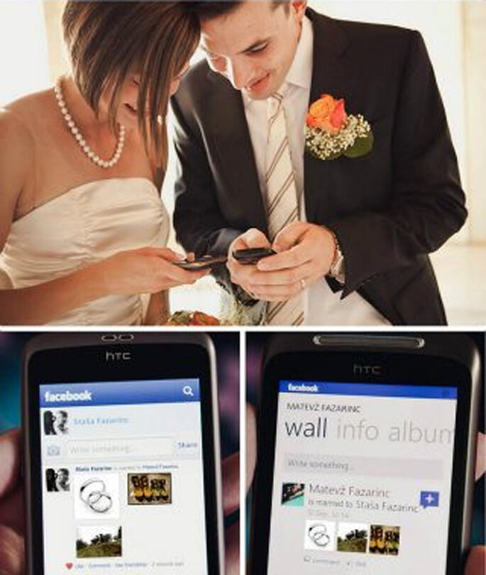 Utiliza Facebook para compartir tu boda con tus invitados - Foto Stisnprtisn! Work en Facebook