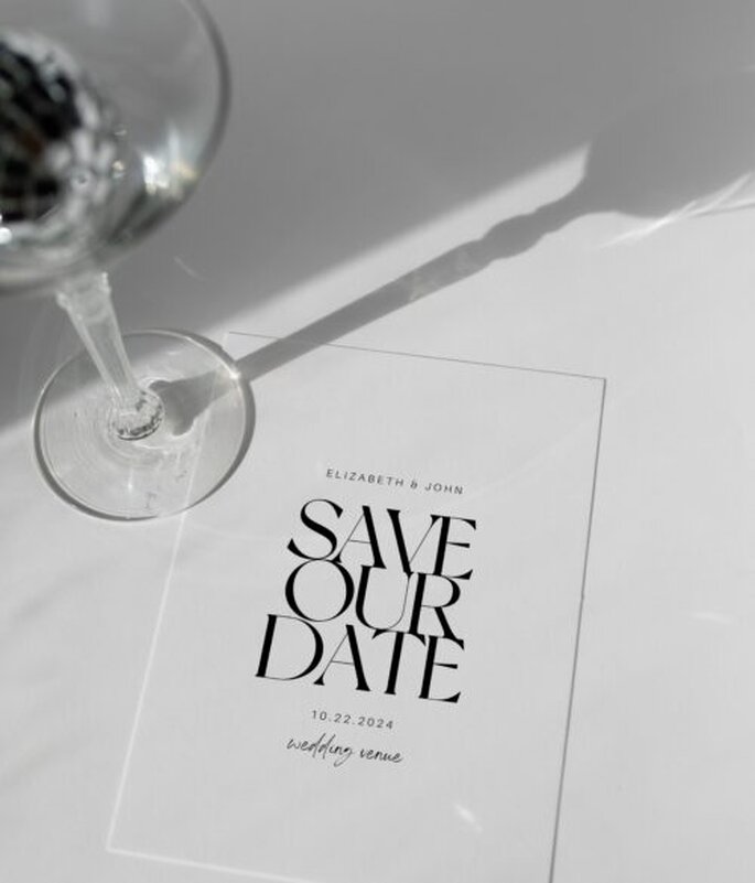 Save the date Karte Text