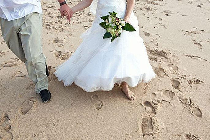 La playa de Castelldefels será la primera en permitir celebrar bodas 