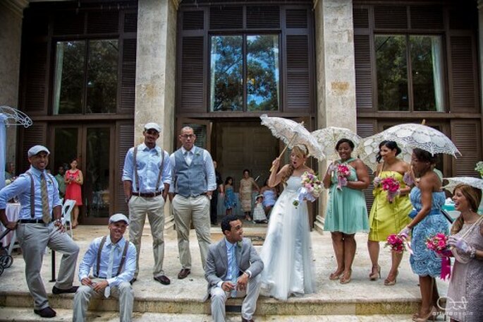 Fotografía artística el día de tu boda con todos los invitados - Foto Arturo Ayala