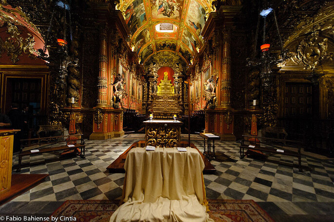 Local da cerimônia: Mosteiro de São Bento | Foto: Fábio Bahiense