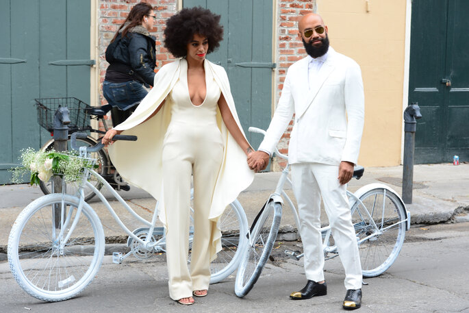 Solagne Knowles con Alan Ferguson. Foto: Gtres