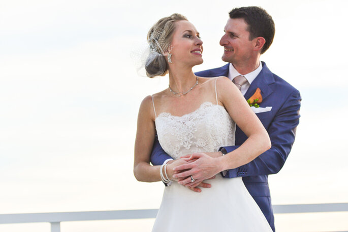 Una boda elegante en el muelle. Foto: Clau Photography Fine Art