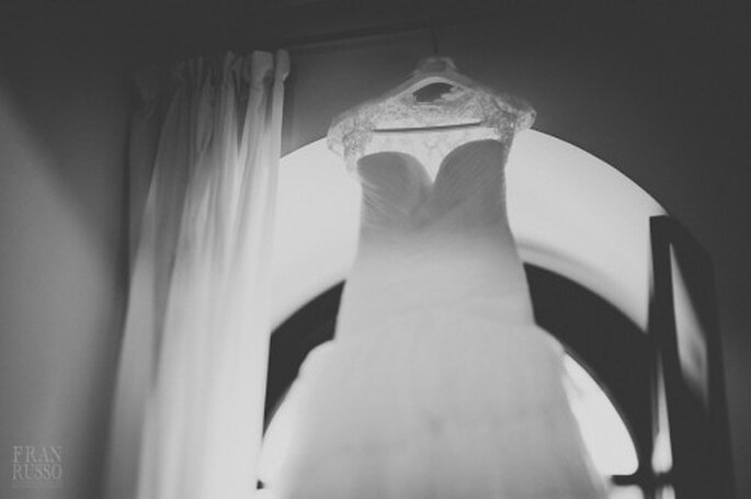Vestido de novia. Foto: Fran Russo