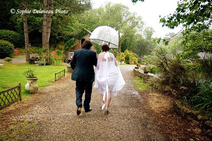 Et s'il pleuvait le jour de votre mariage ? - Crédit photo : Sophie Delaveau