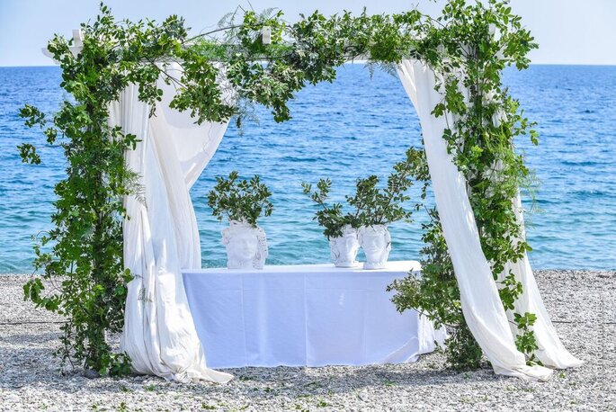 Matrimonio in riva al mare