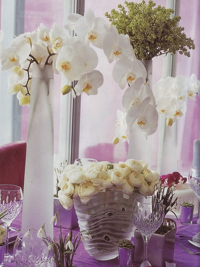 La decoración floral se adapta a las necesidades de los novios. Foto: Floresdelmundo.es