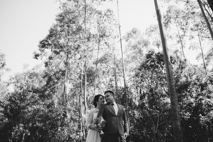 Casamento rústico no campo em Ibiúna, SP