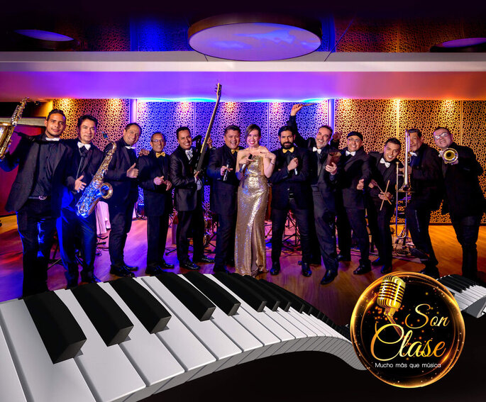 SON CLASE "Mucho más que música" Orquesta para bodas Bogotá