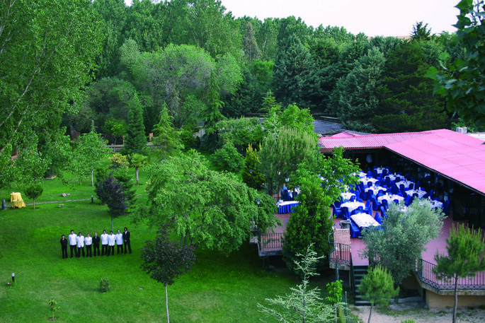 Jardín El Botero finca bodas Madrid