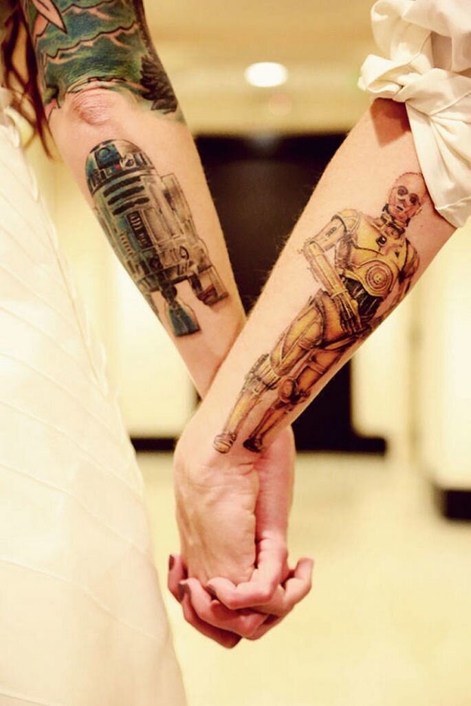 Los mejores tatuajes para pareja: ideas, significados e inspiración para un tatuaje  en pareja