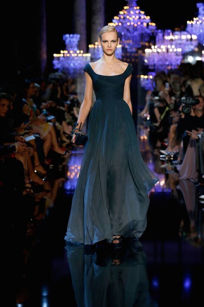 Vestidos de fiesta alta costura otoño 2014 - Foto Elie Saab