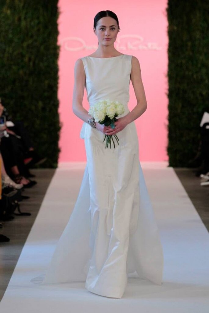 Un viaje de lo clásico a lo exótico: Vestidos de novia primavera 2015 de  Oscar de la Renta