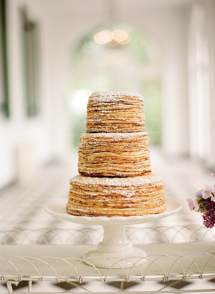 Los mejores pasteles de boda con estilo rústico - Foto Eric Kelley