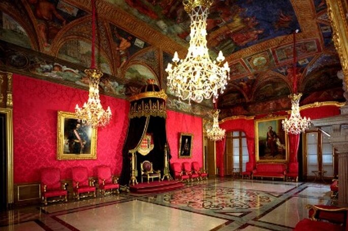 Salle du trône - Palais Princier de Monaco